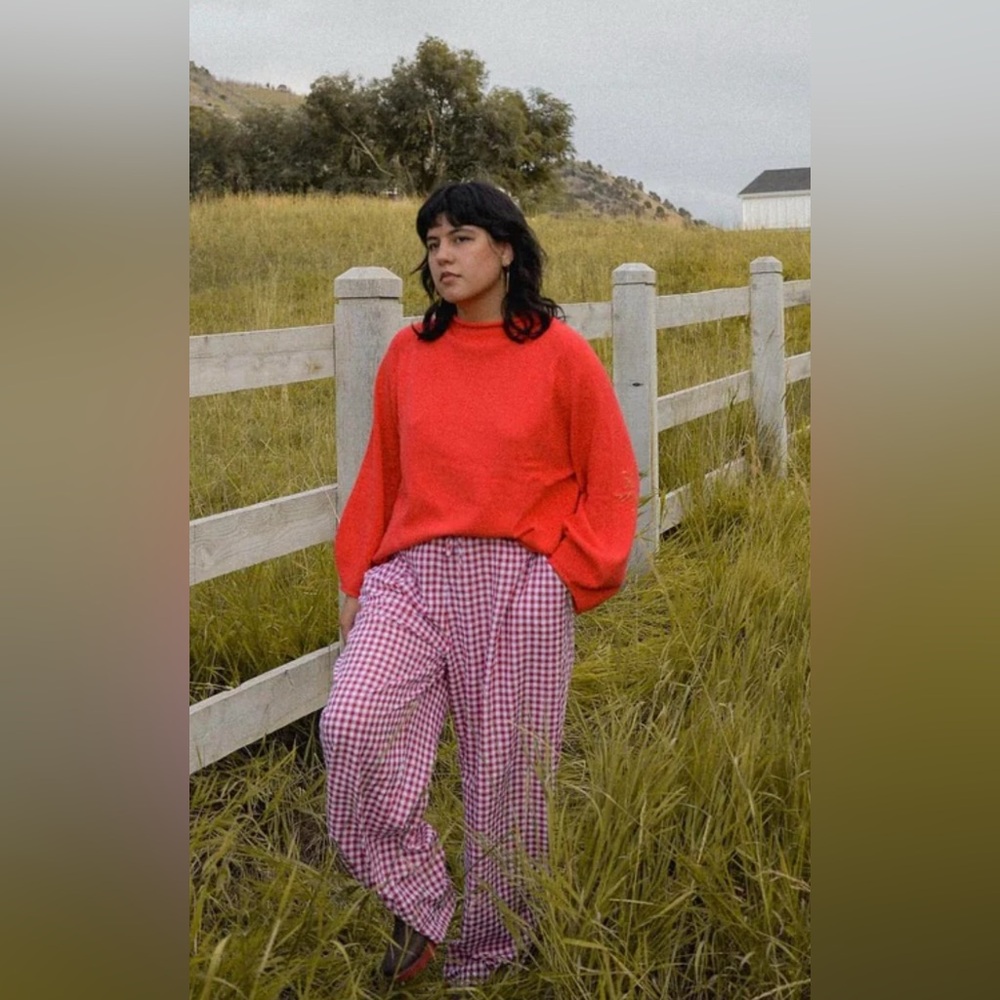 Sonderhaus Perfect Pants Red Gingham